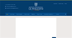 Desktop Screenshot of iplaaraucana.cl